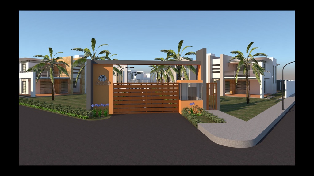 Render de la portada de ingreso del proyecto